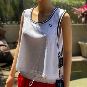 Champion LIFE Mesh Cropped Tank